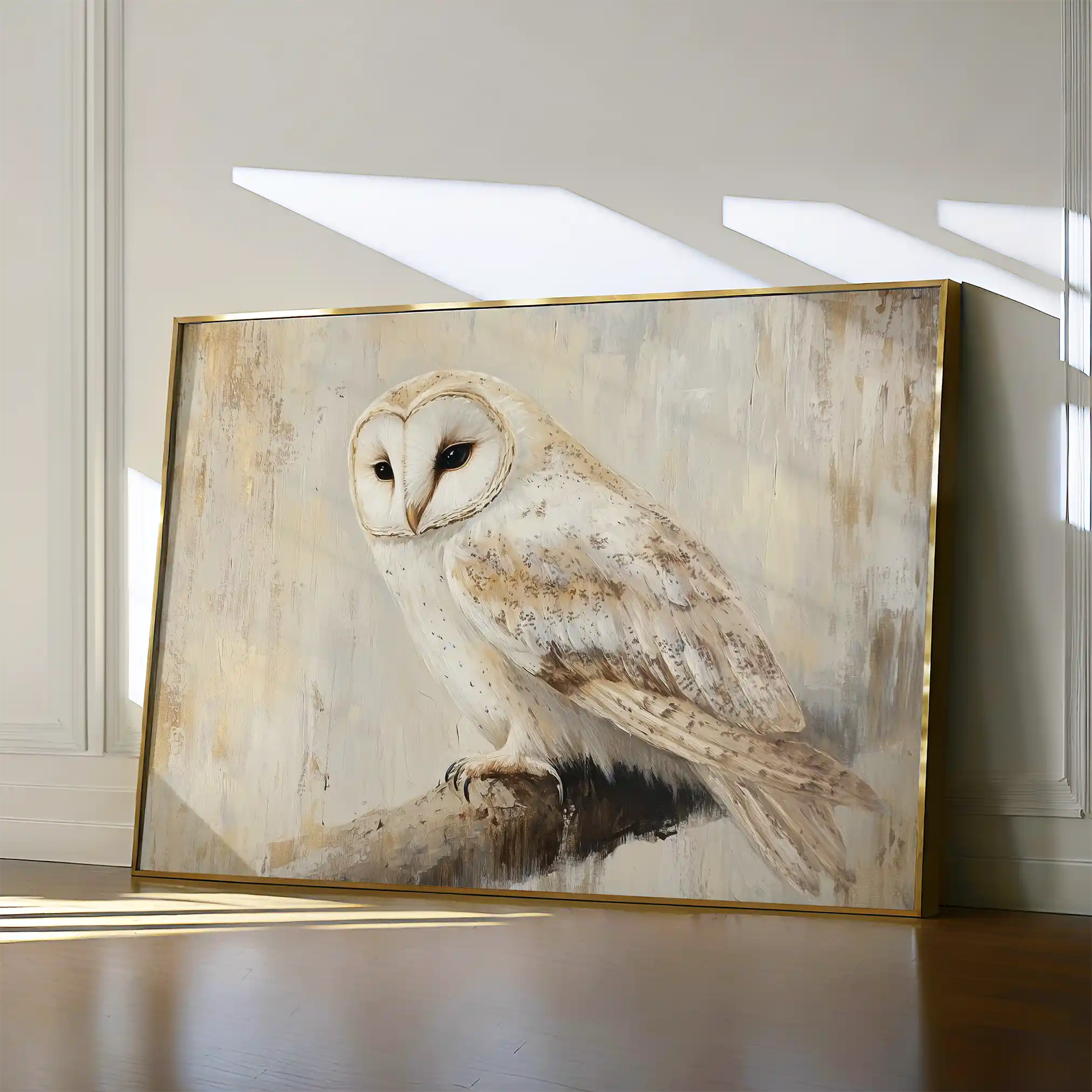 Animals 055 Canvas Art 60 x 40 cm / Black