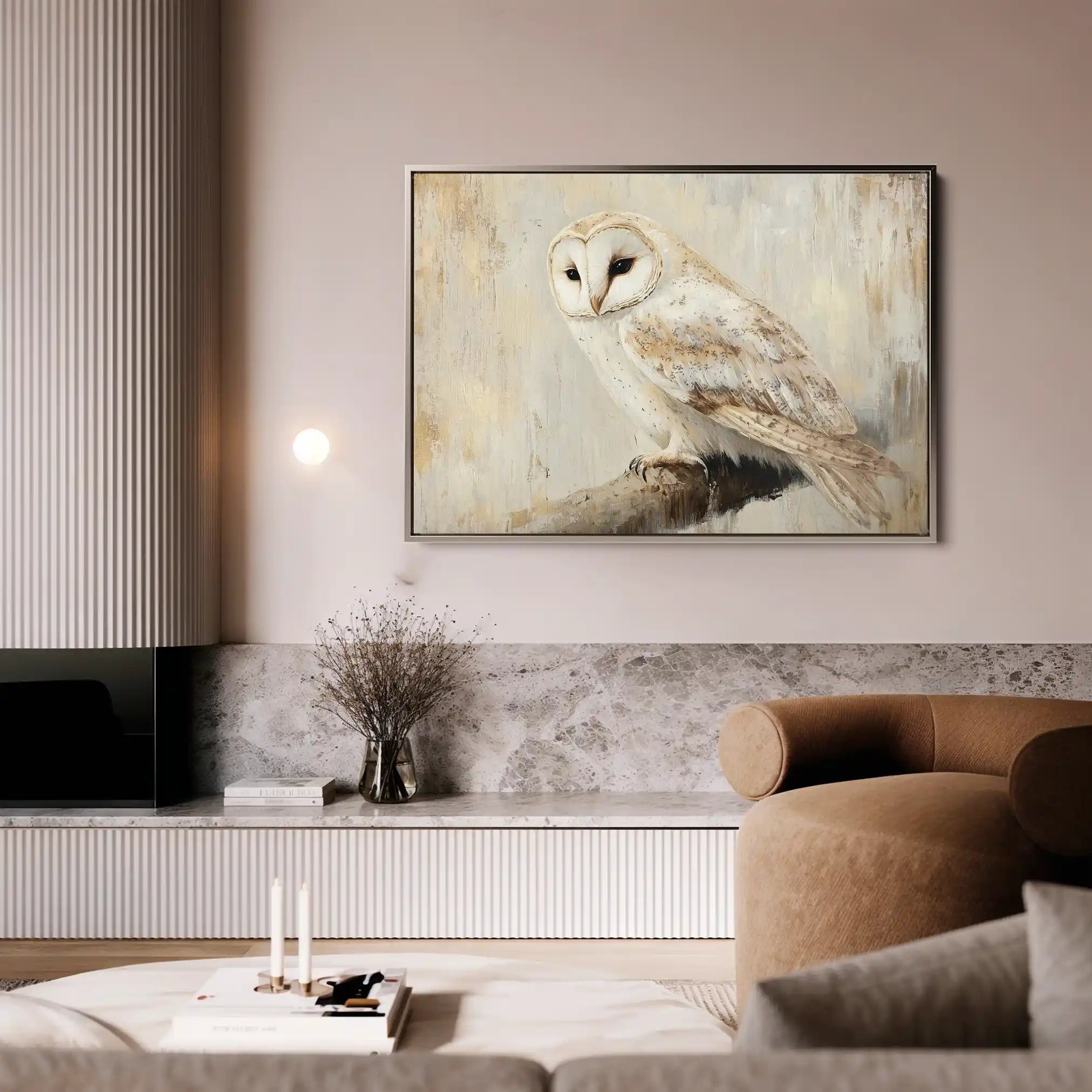 Animals 055 Canvas Art 60 x 40 cm / Black