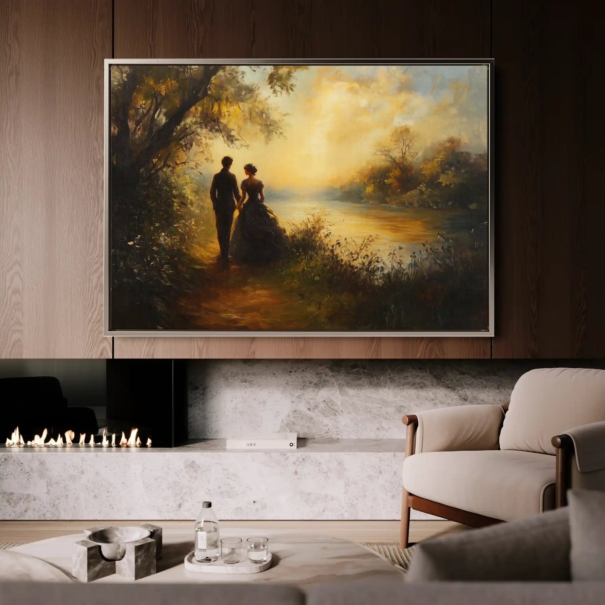 Classic 055 Canvas Art 60 x 40 cm / Black