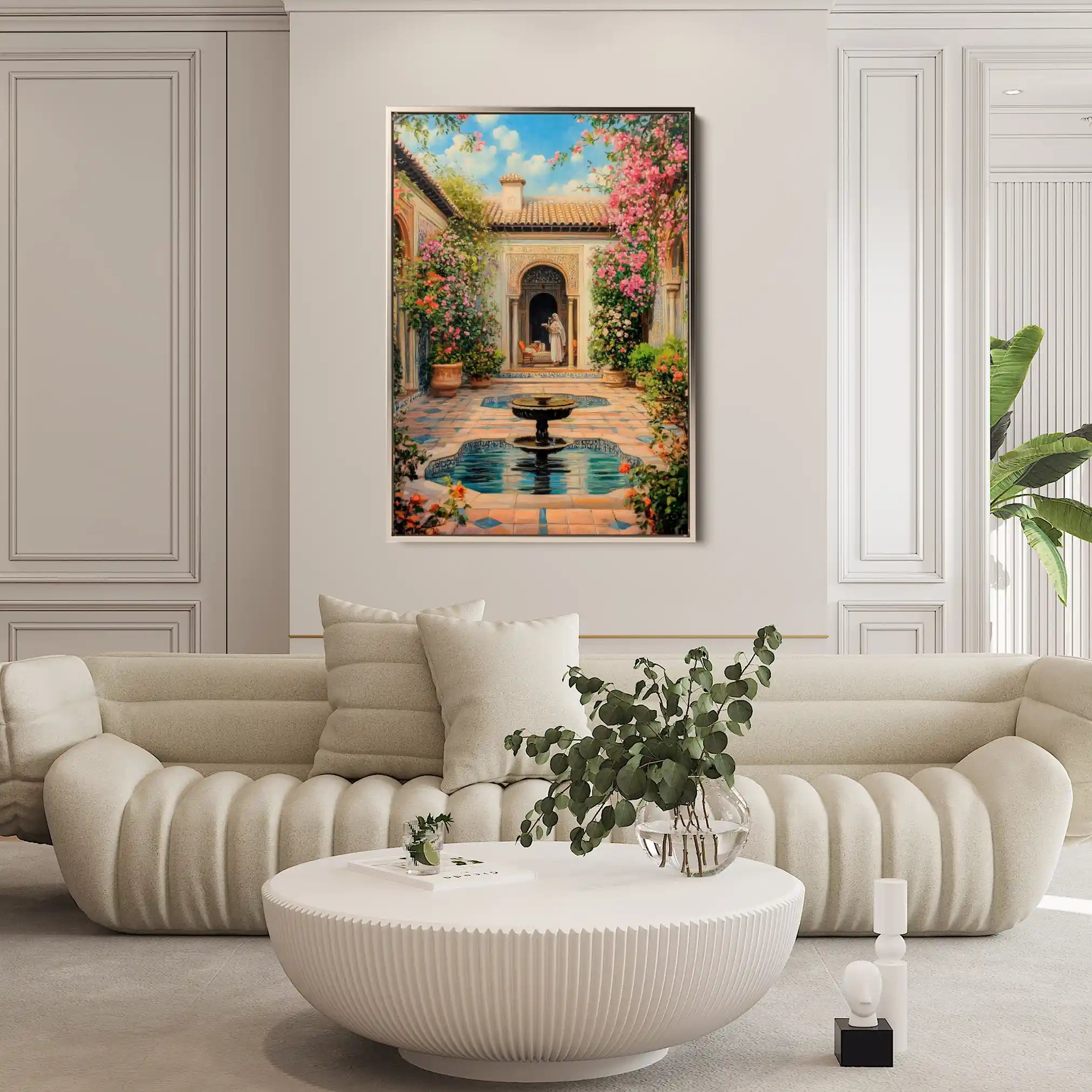 Orientalist 055 Canvas Art 60 x 40 cm / Black