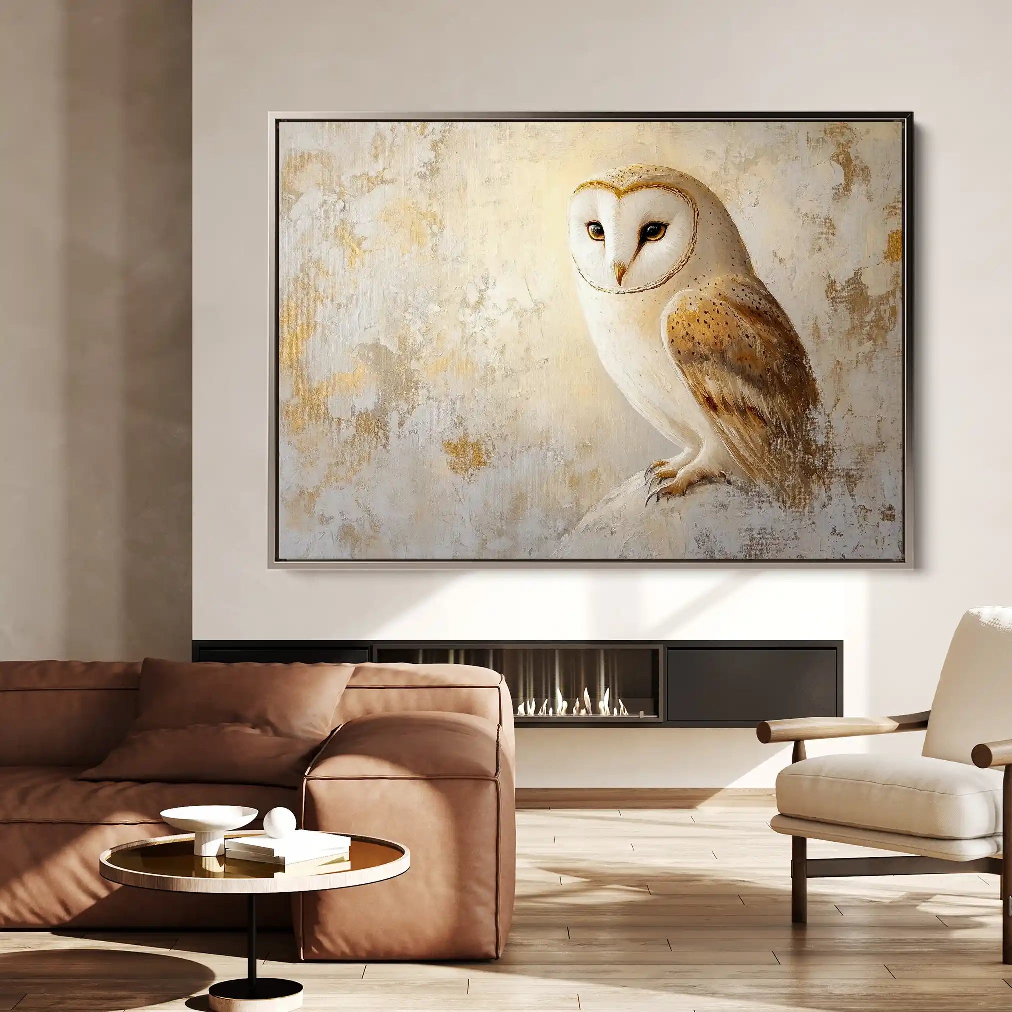 Animals 056 Canvas Art 60 x 40 cm / Black