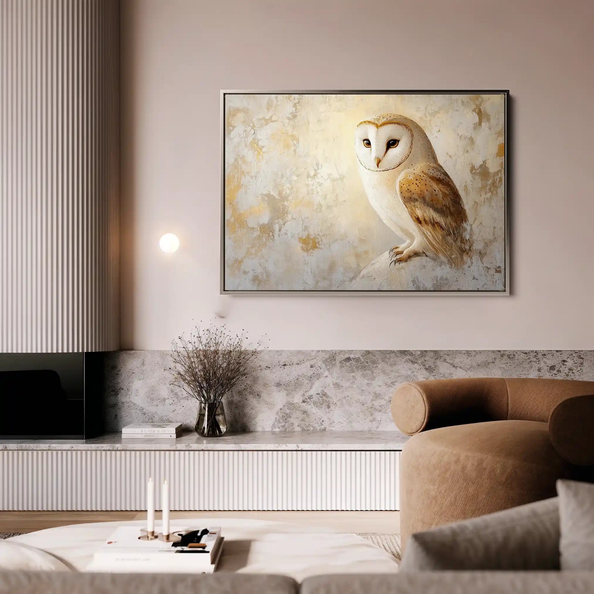 Animals 056 Canvas Art 60 x 40 cm / Black