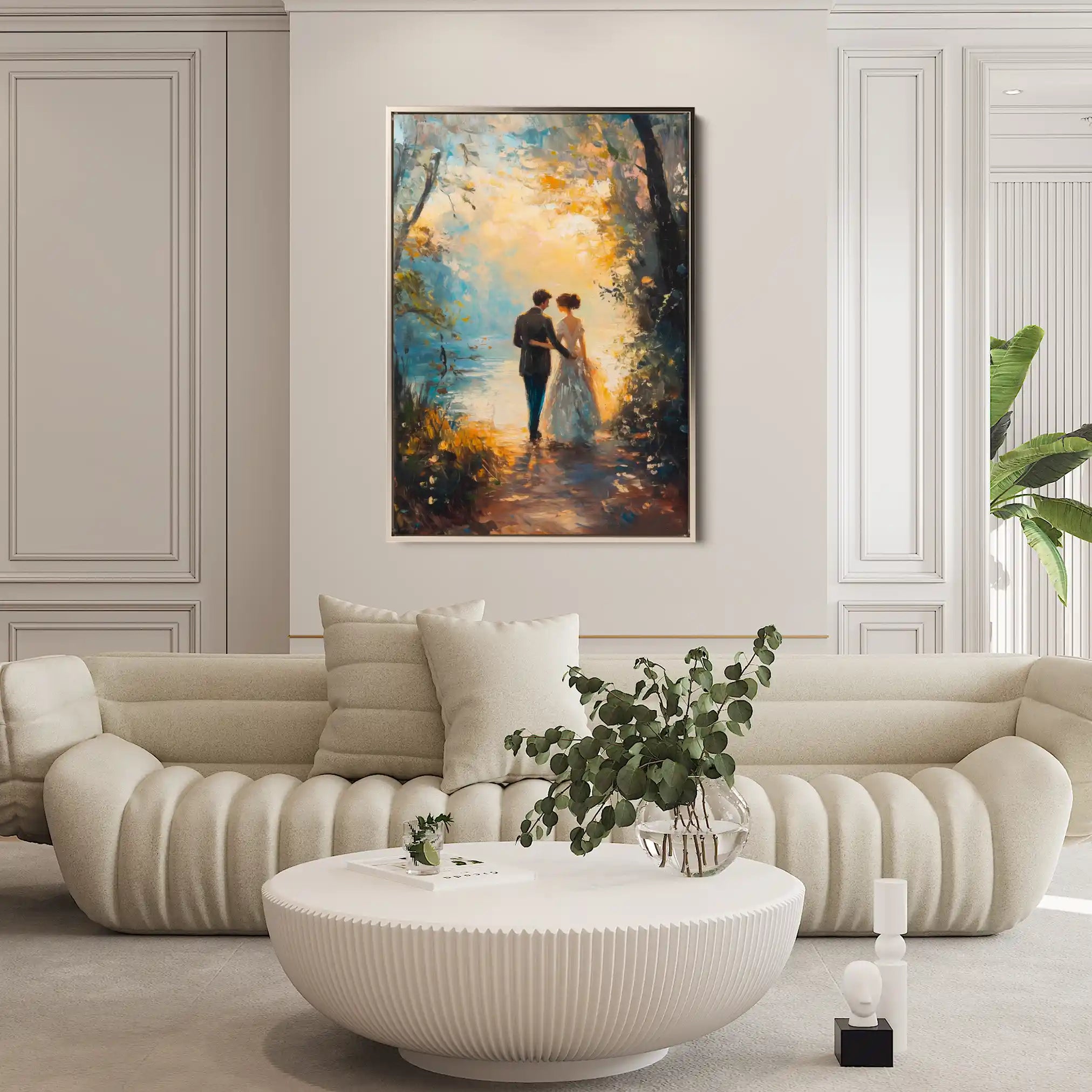 Classic 056 Canvas Art 60 x 40 cm / Black