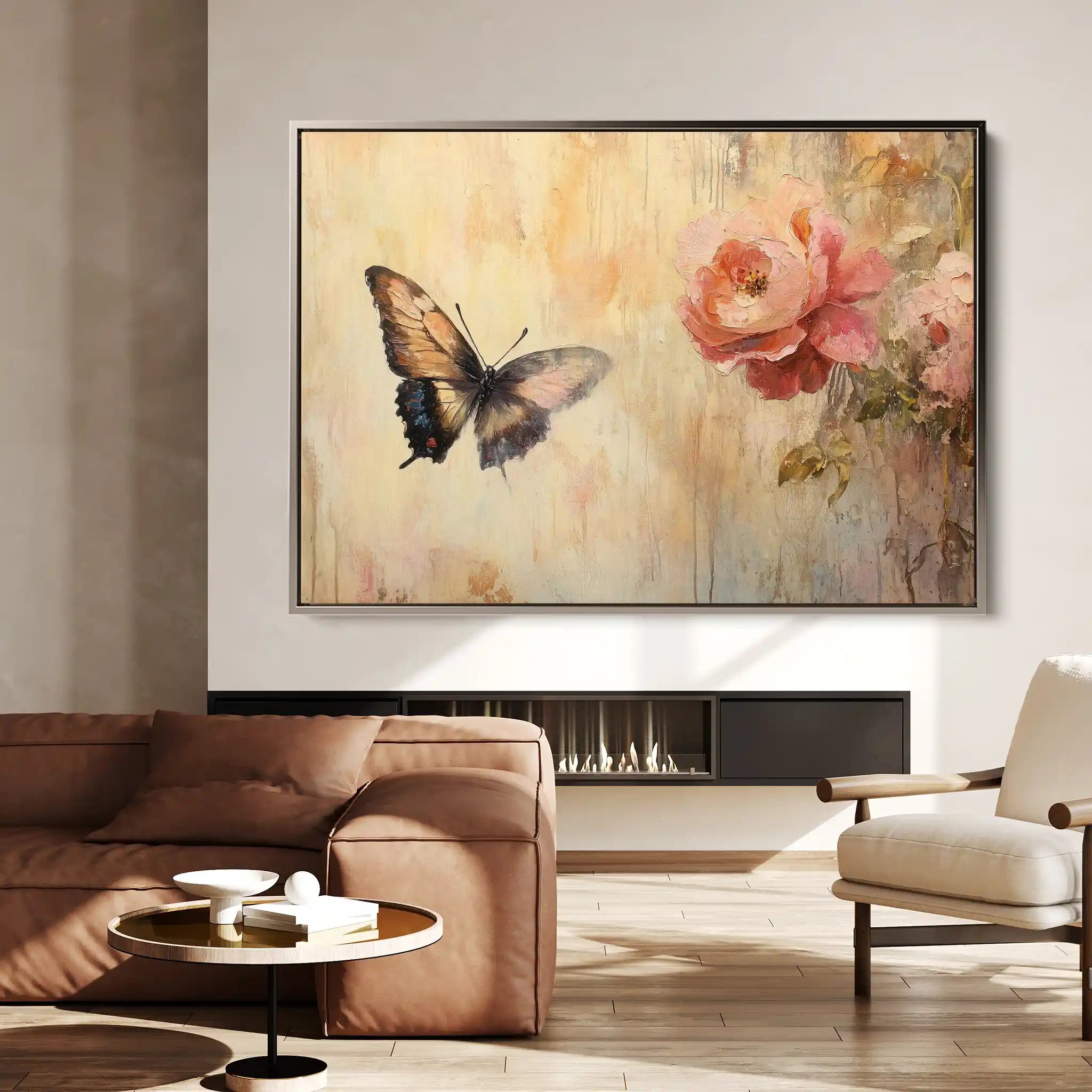 Animals 057 Canvas Art 60 x 40 cm / Black