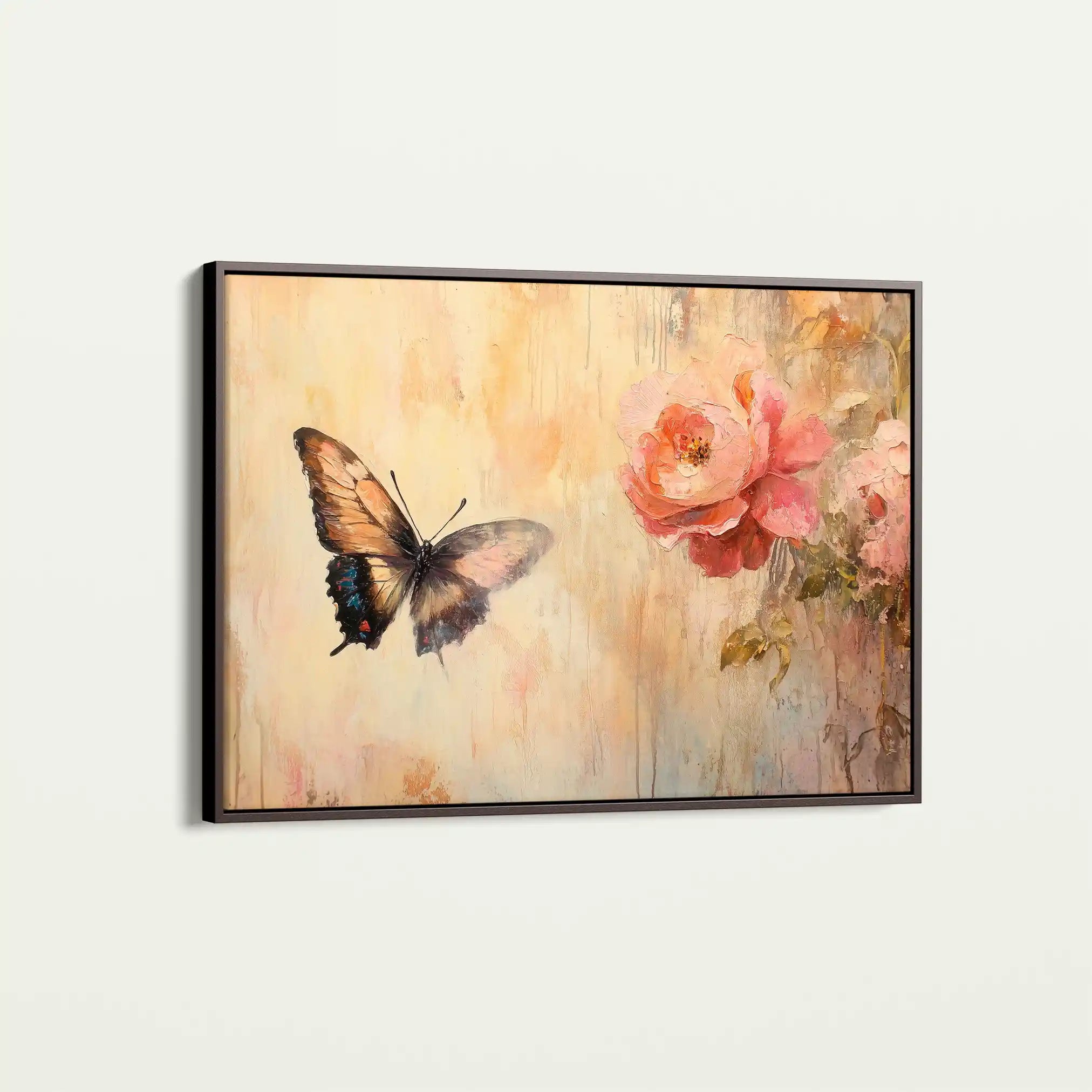 Animals 057 Canvas Art 60 x 40 cm / Black