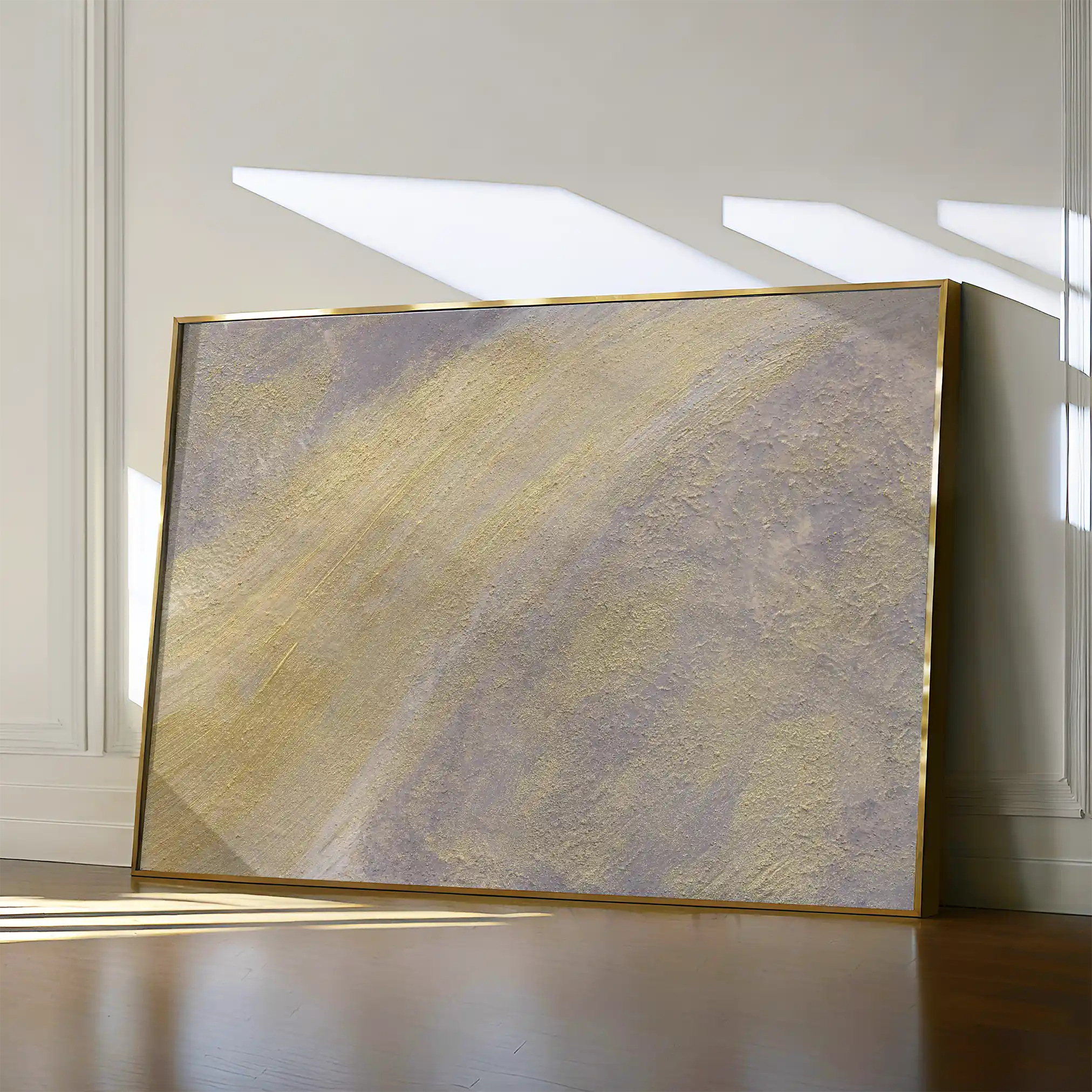 Abstract 057 Canvas Art 60 x 40 cm / Black