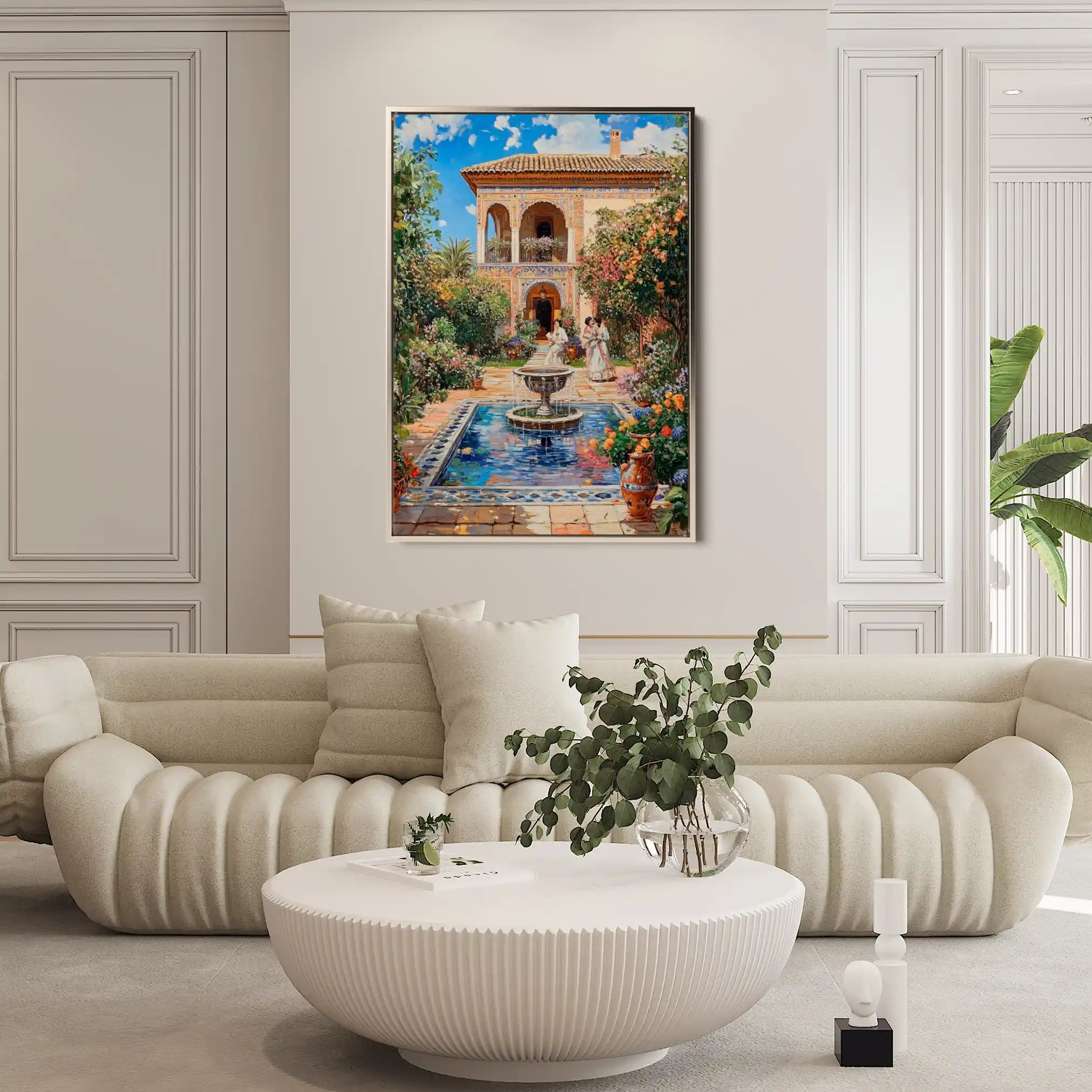 Orientalist 057 Canvas Art 60 x 40 cm / Black