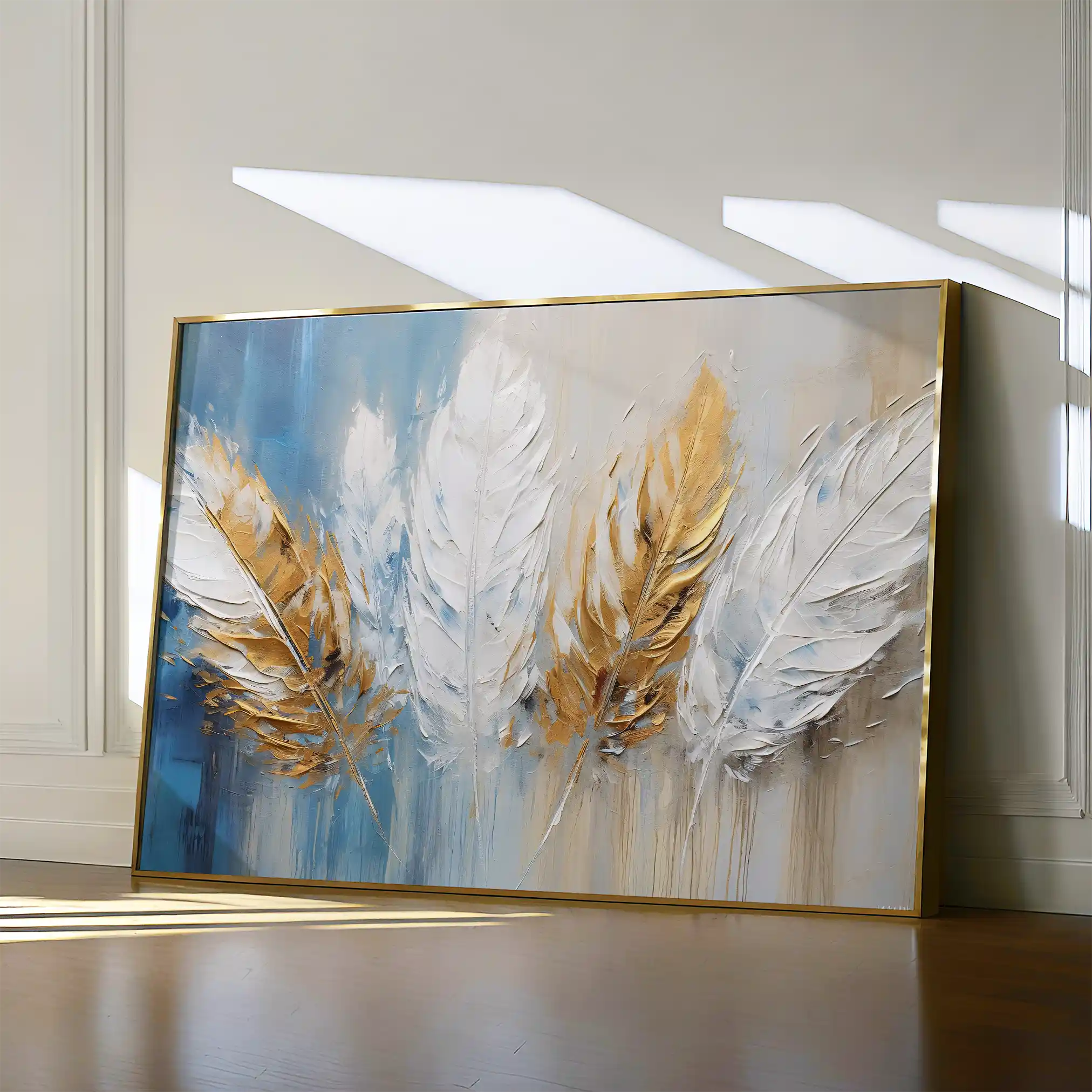 Abstract 058 Canvas Art 60 x 40 cm / Black