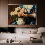 Classic 058 Canvas Art 60 x 40 cm / Black