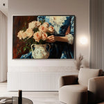 Classic 058 Canvas Art 60 x 40 cm / Black