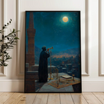 Orientalist 058 Canvas Art 60 x 40 cm / Black