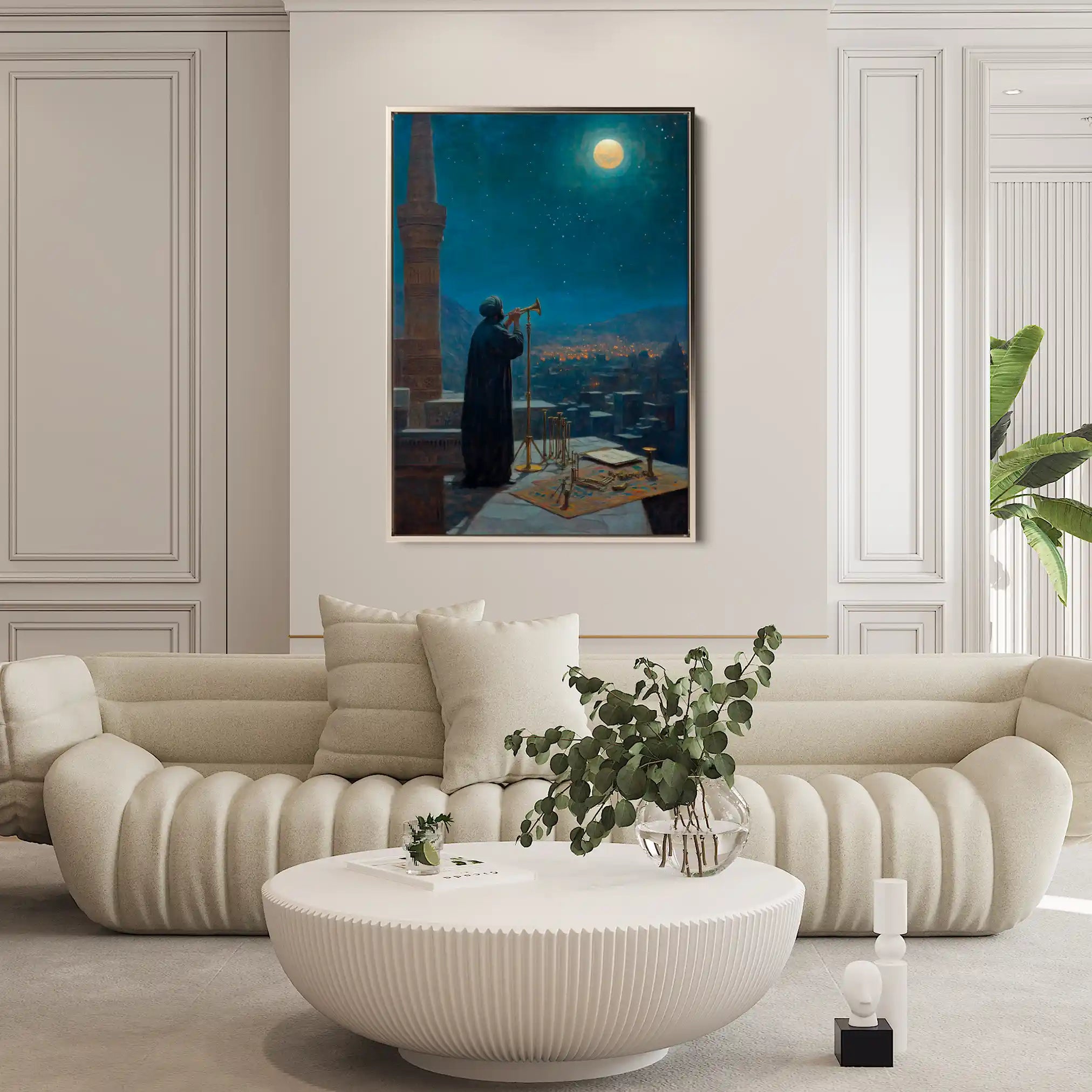 Orientalist 058 Canvas Art 60 x 40 cm / Black