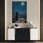 Orientalist 058 Canvas Art 60 x 40 cm / Black