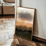 Landscape 059 Canvas Art 60 x 40 cm / Black