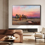 Orientalist 059 Canvas Art 60 x 40 cm / Black