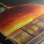 Palestine 059 Canvas Art 60 x 40 cm / Black