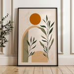 Boho 060 Canvas Art 60 x 40 cm / Black