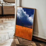 Landscape 060 Canvas Art 60 x 40 cm / Black
