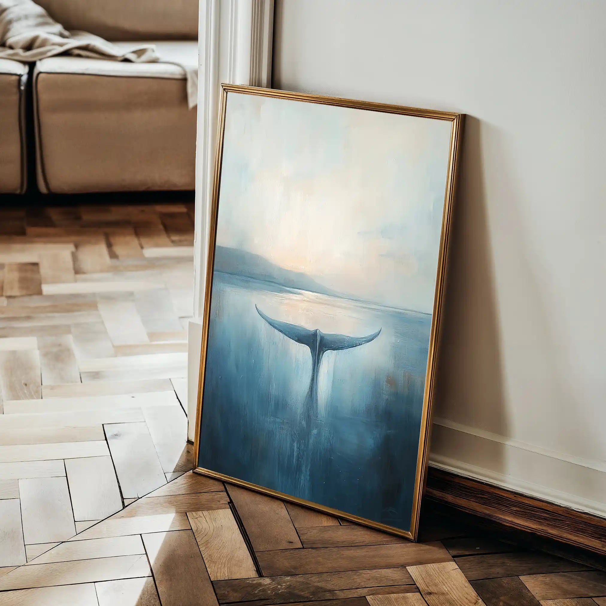 Animals 061 Canvas Art 60 x 40 cm / Black