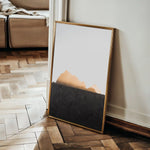 Landscape 061 Canvas Art 60 x 40 cm / Black