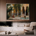 Orientalist 061 Canvas Art 60 x 40 cm / Black