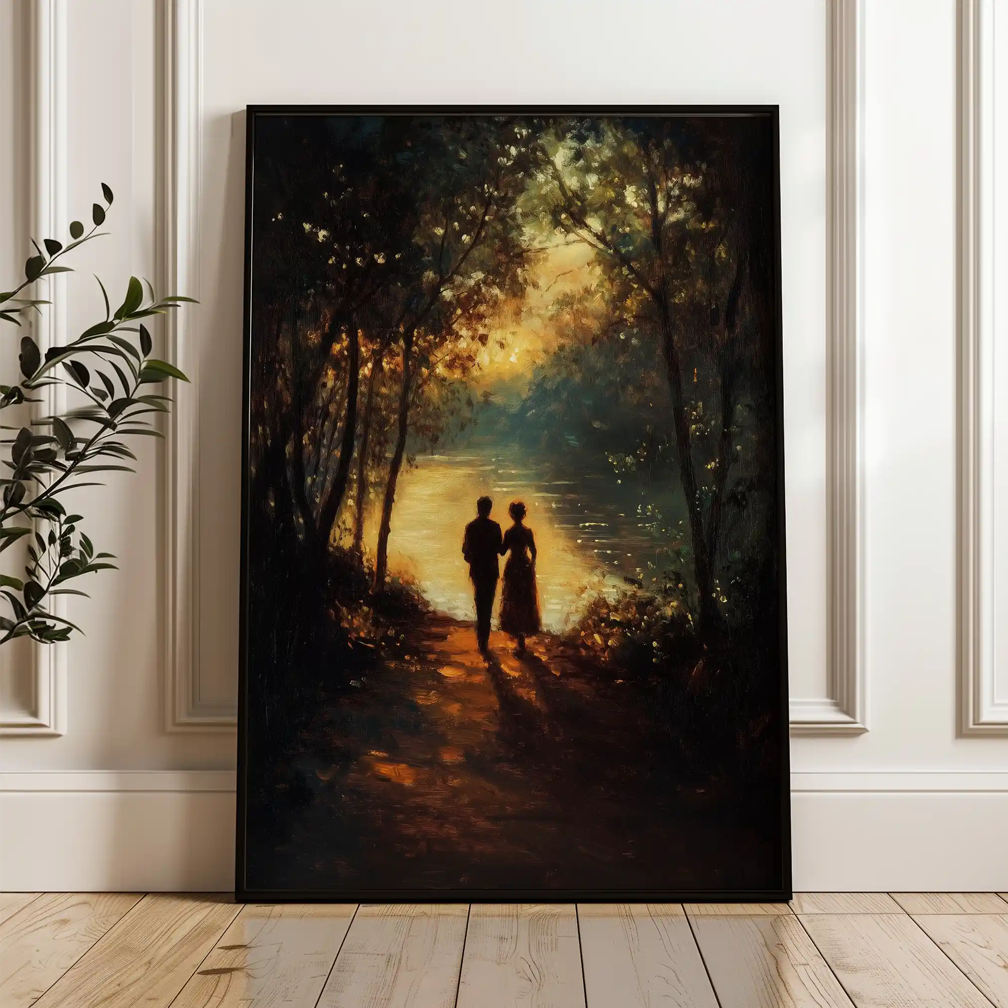 Classic 062 Canvas Art 60 x 40 cm / Black