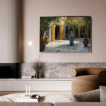 Orientalist 062 Canvas Art 60 x 40 cm / Black
