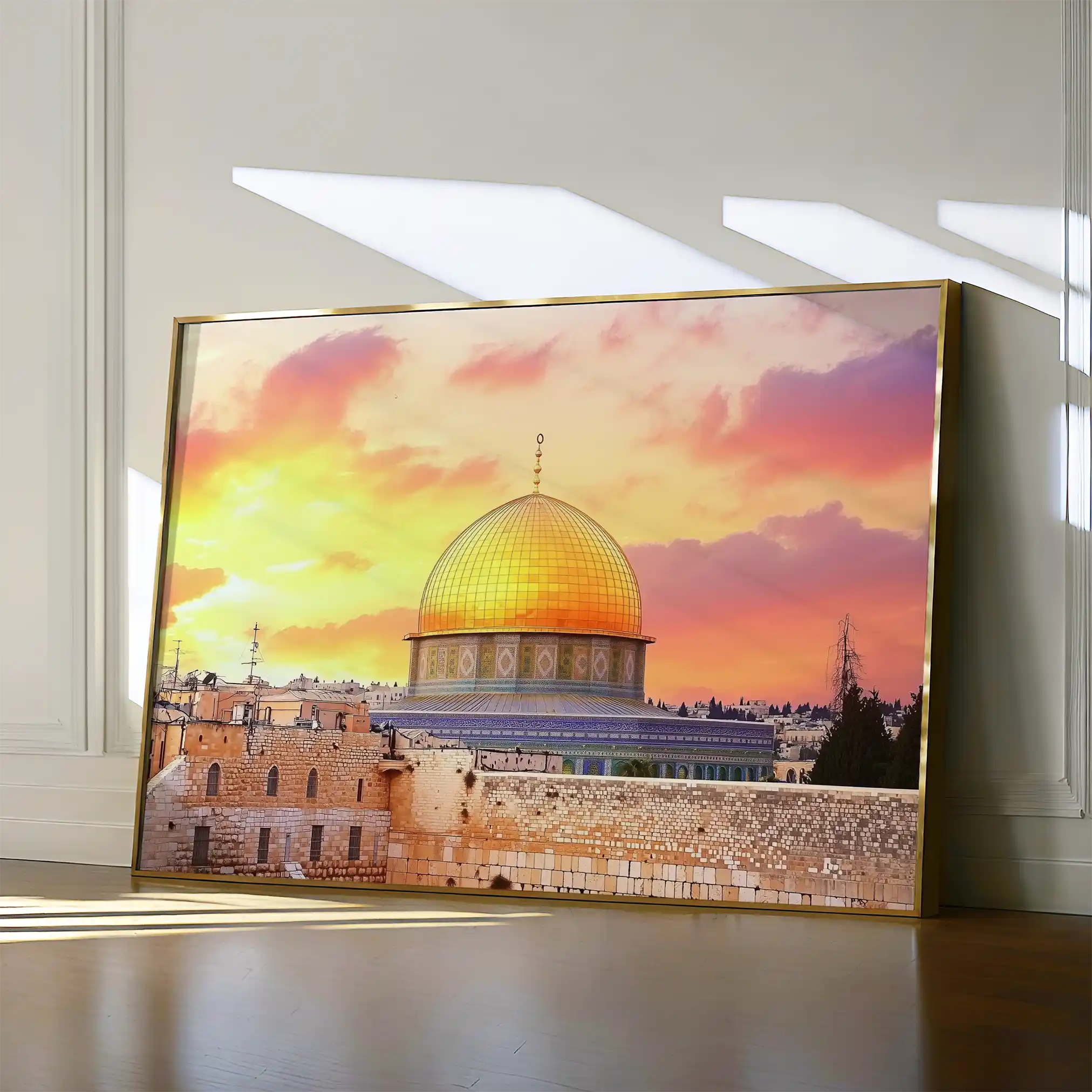 Palestine 062 Canvas Art 60 x 40 cm / Black