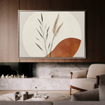 Boho 063 Canvas Art 60 x 40 cm / Black