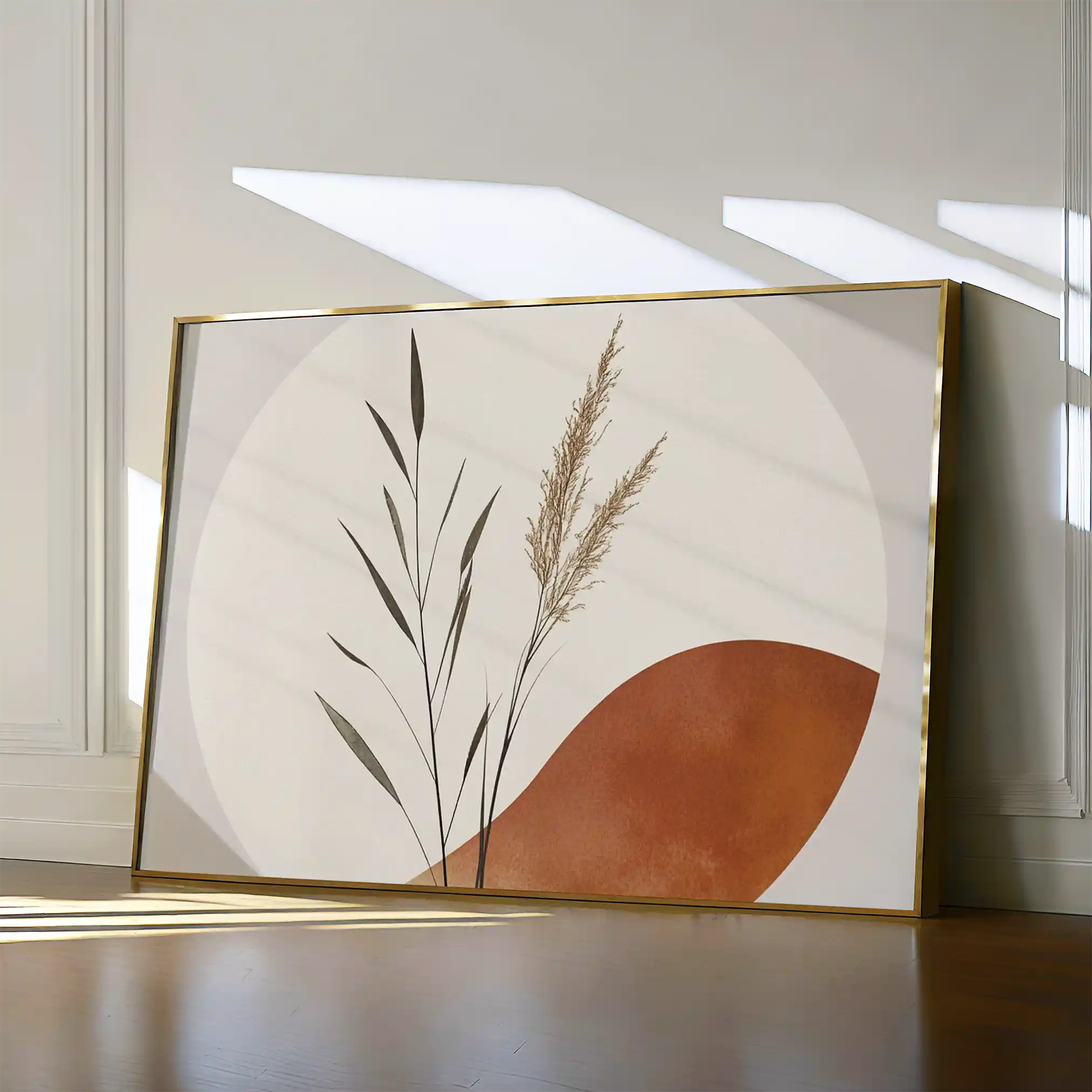 Boho 063 Canvas Art 60 x 40 cm / Black