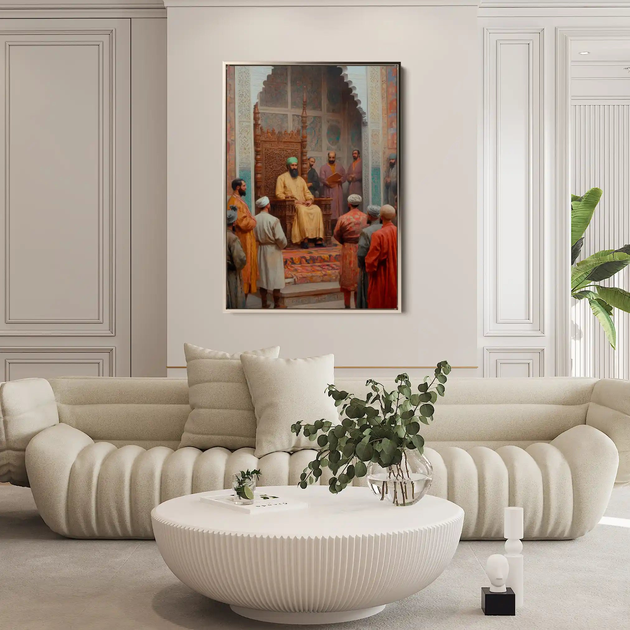 Orientalist 064 Canvas Art 60 x 40 cm / Black