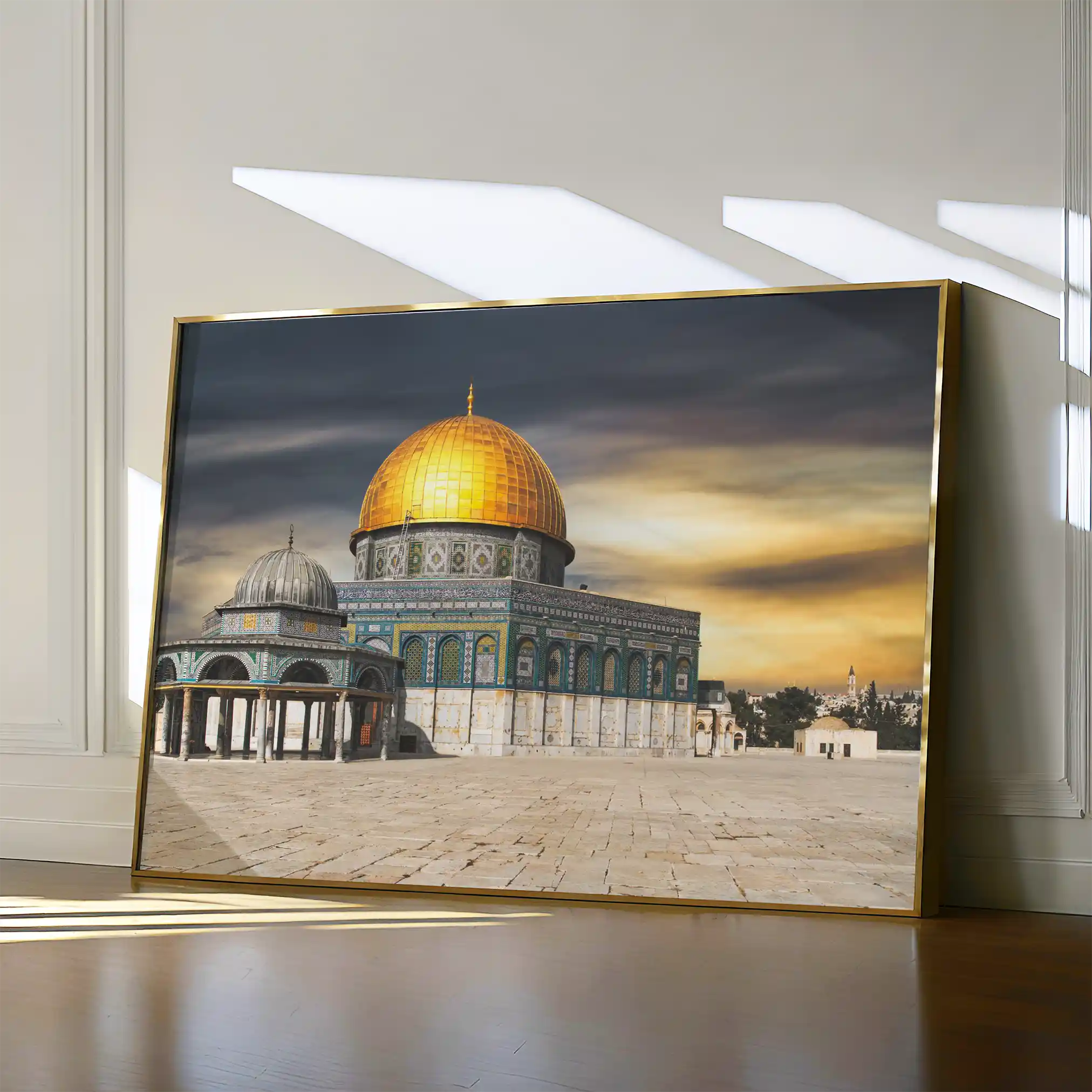 Palestine 064 Canvas Art 60 x 40 cm / Black