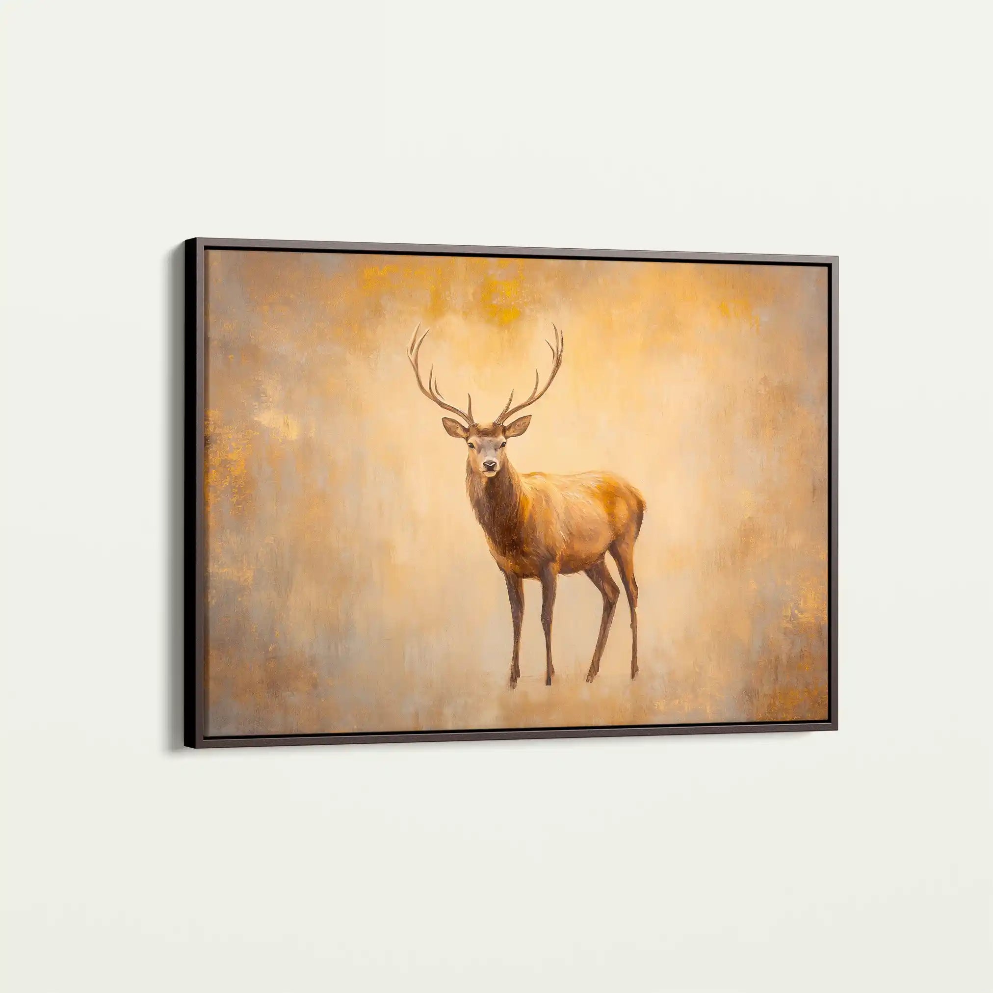 Animals 065 Canvas Art 60 x 40 cm / Black