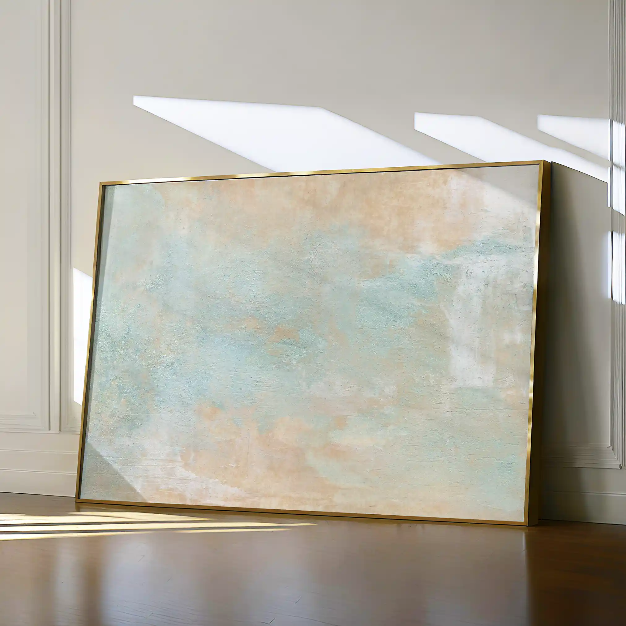 Abstract 065 Canvas Art 60 x 40 cm / Black