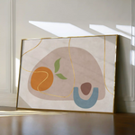 Boho 065 Canvas Art 60 x 40 cm / Black