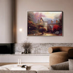 Landscape 065 Canvas Art 60 x 40 cm / Black