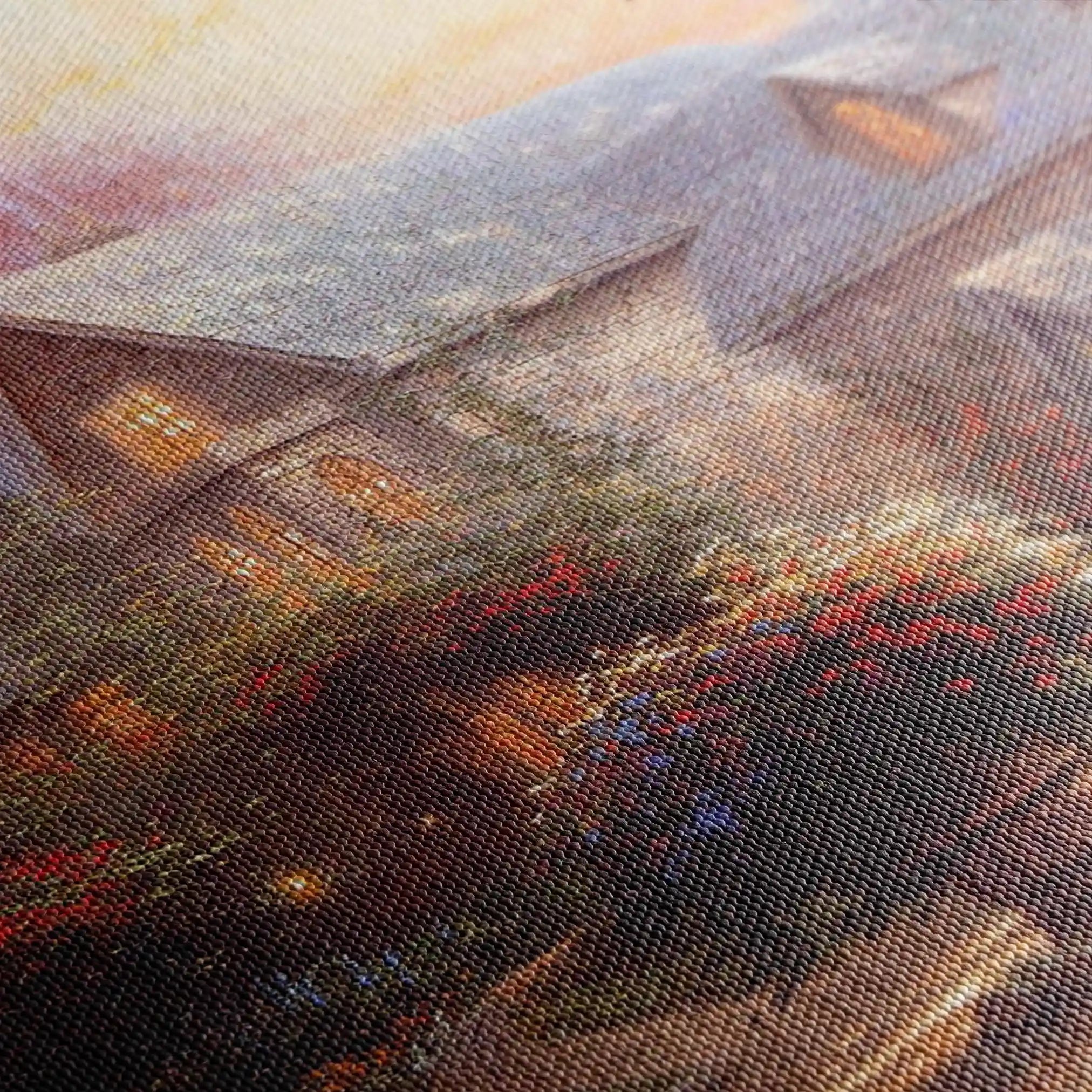 Landscape 065 Canvas Art 60 x 40 cm / Black