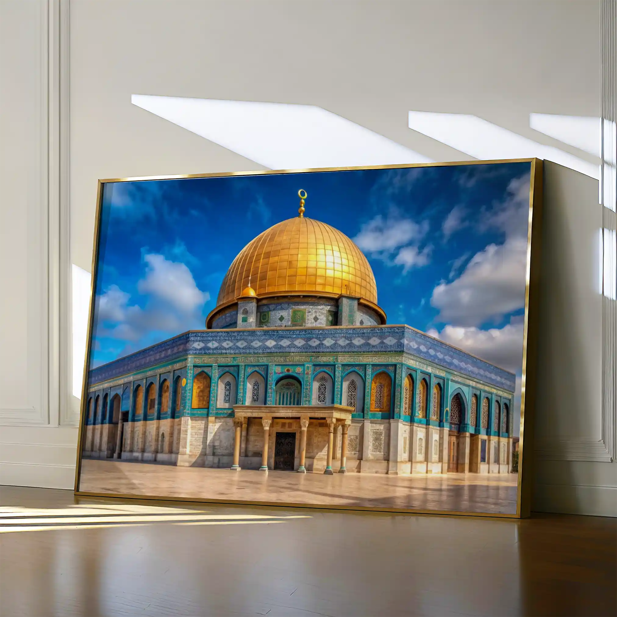 Palestine 065 Canvas Art 60 x 40 cm / Black