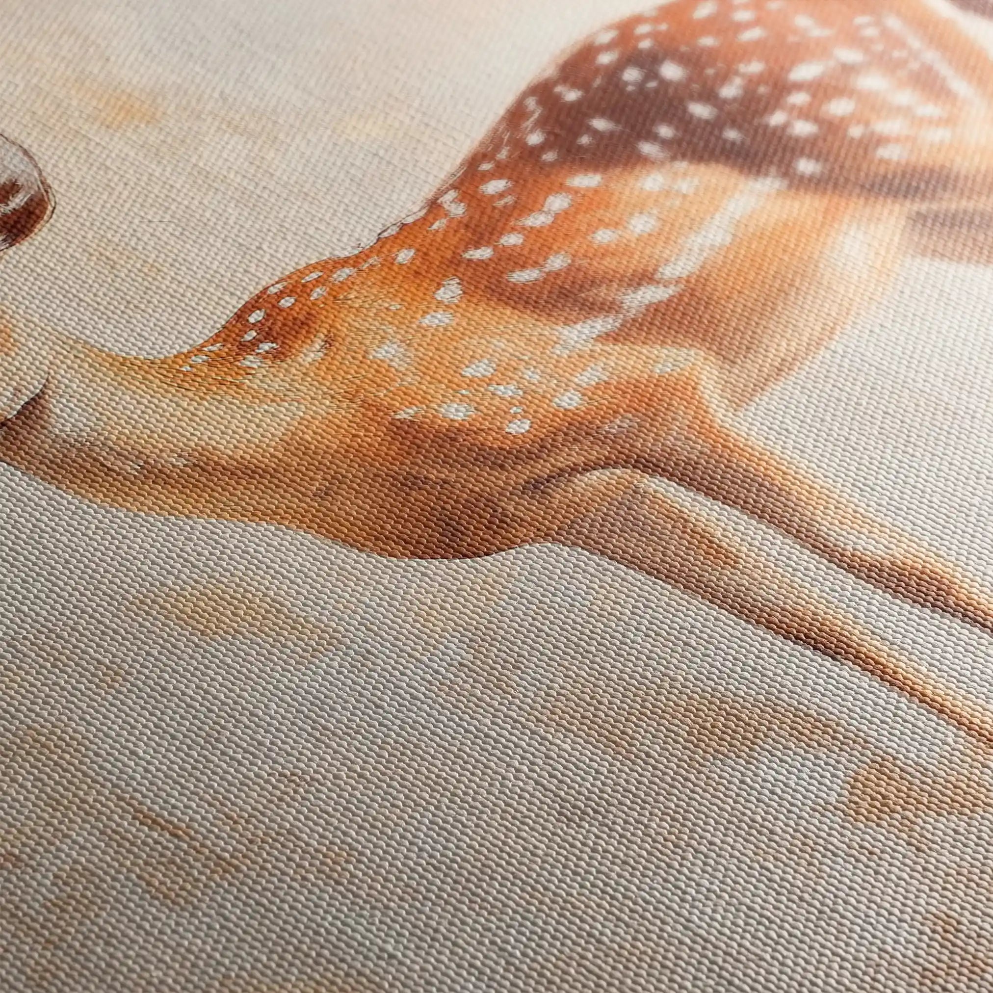 Animals 066 Canvas Art 60 x 40 cm / Black