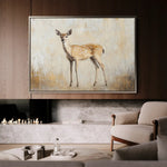 Animals 067 Canvas Art 60 x 40 cm / Black
