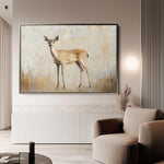 Animals 067 Canvas Art 60 x 40 cm / Black