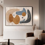 Boho 067 Canvas Art 60 x 40 cm / Black