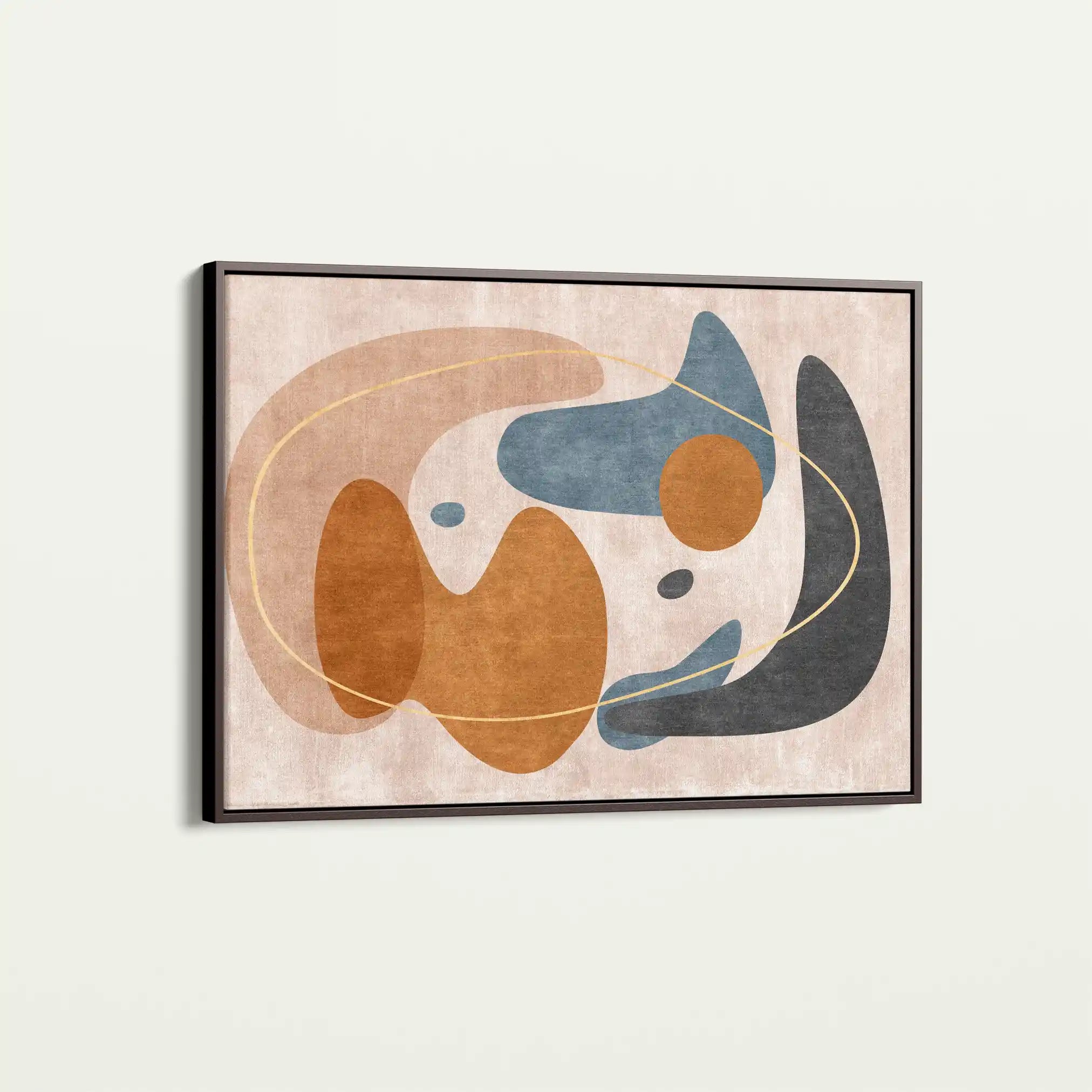 Boho 067 Canvas Art 60 x 40 cm / Black