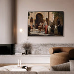 Orientalist 067 Canvas Art 60 x 40 cm / Black