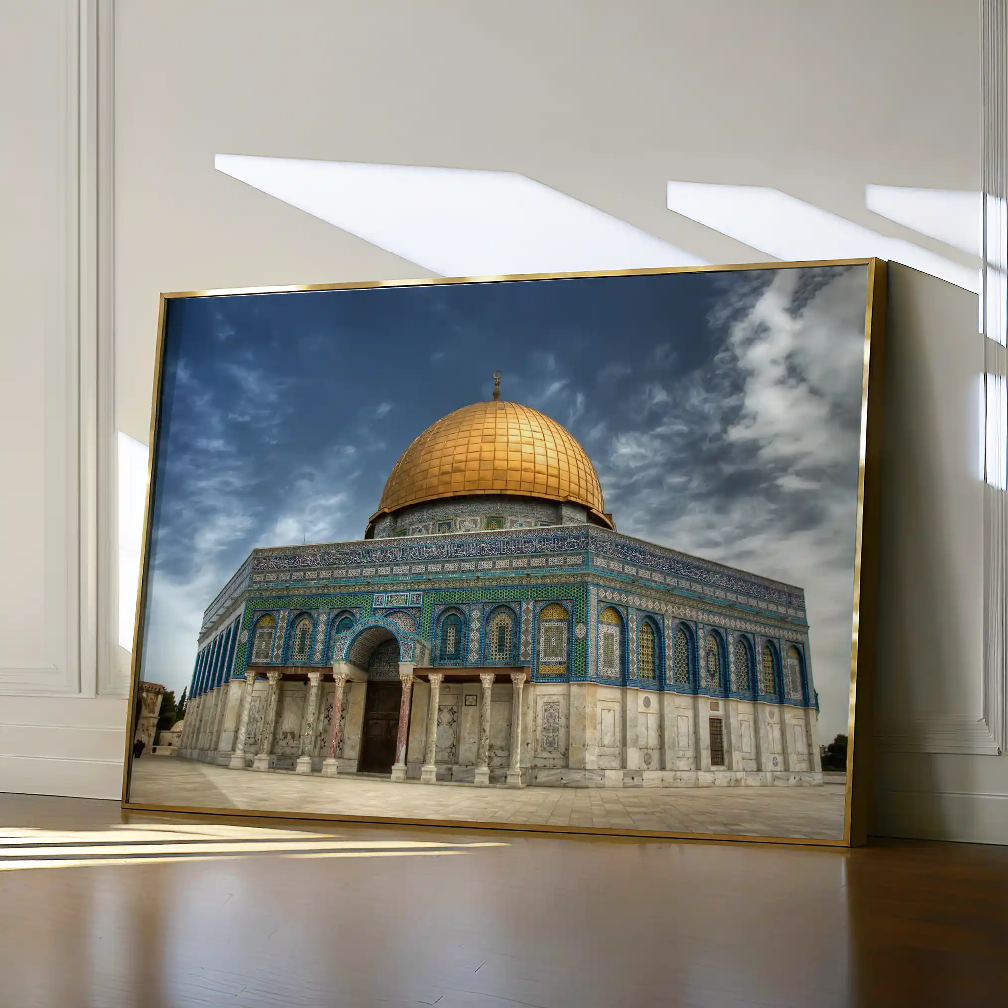 Palestine 067 Canvas Art 60 x 40 cm / Black