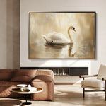 Animals 068 Canvas Art 60 x 40 cm / Black
