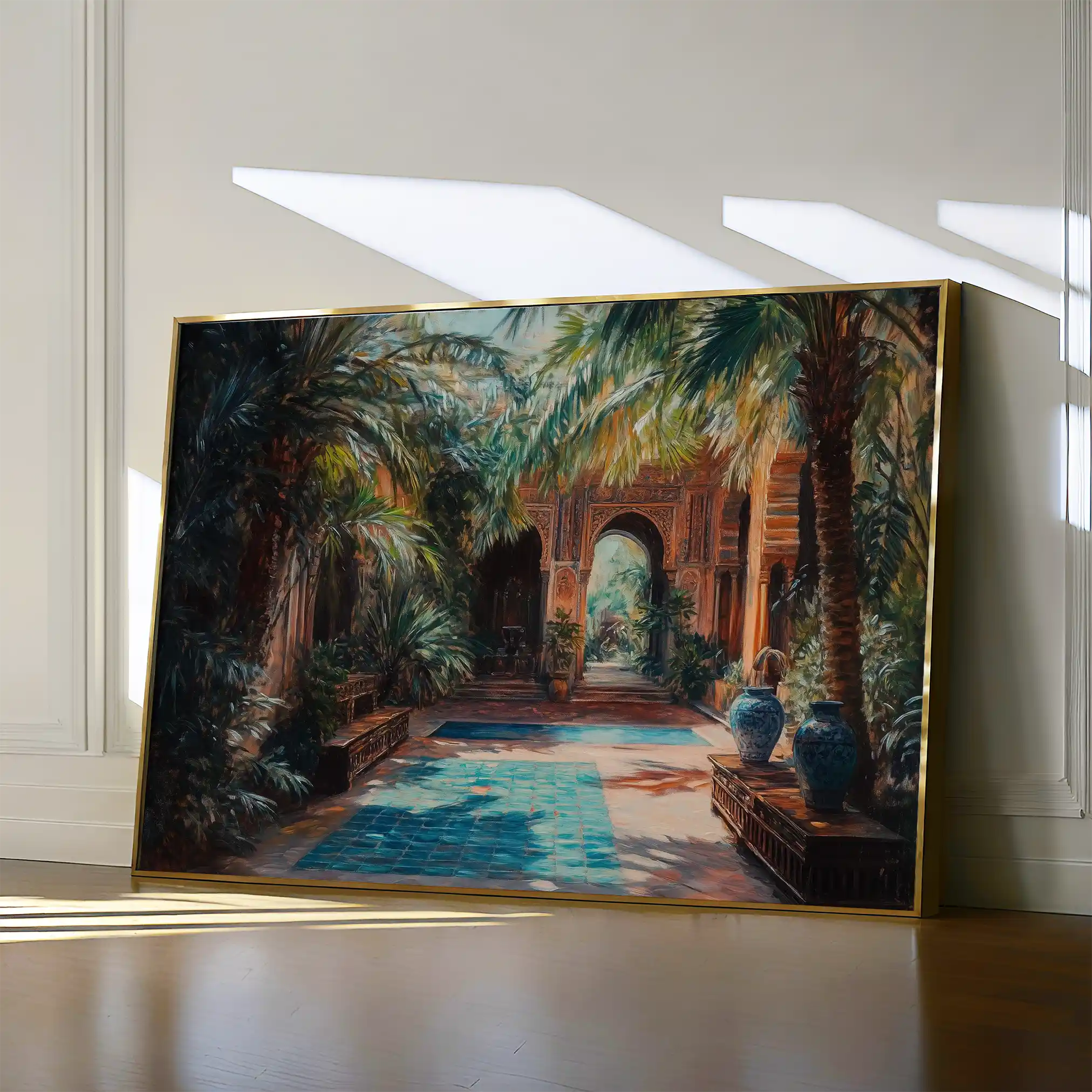 Orientalist 068 Canvas Art 60 x 40 cm / Black