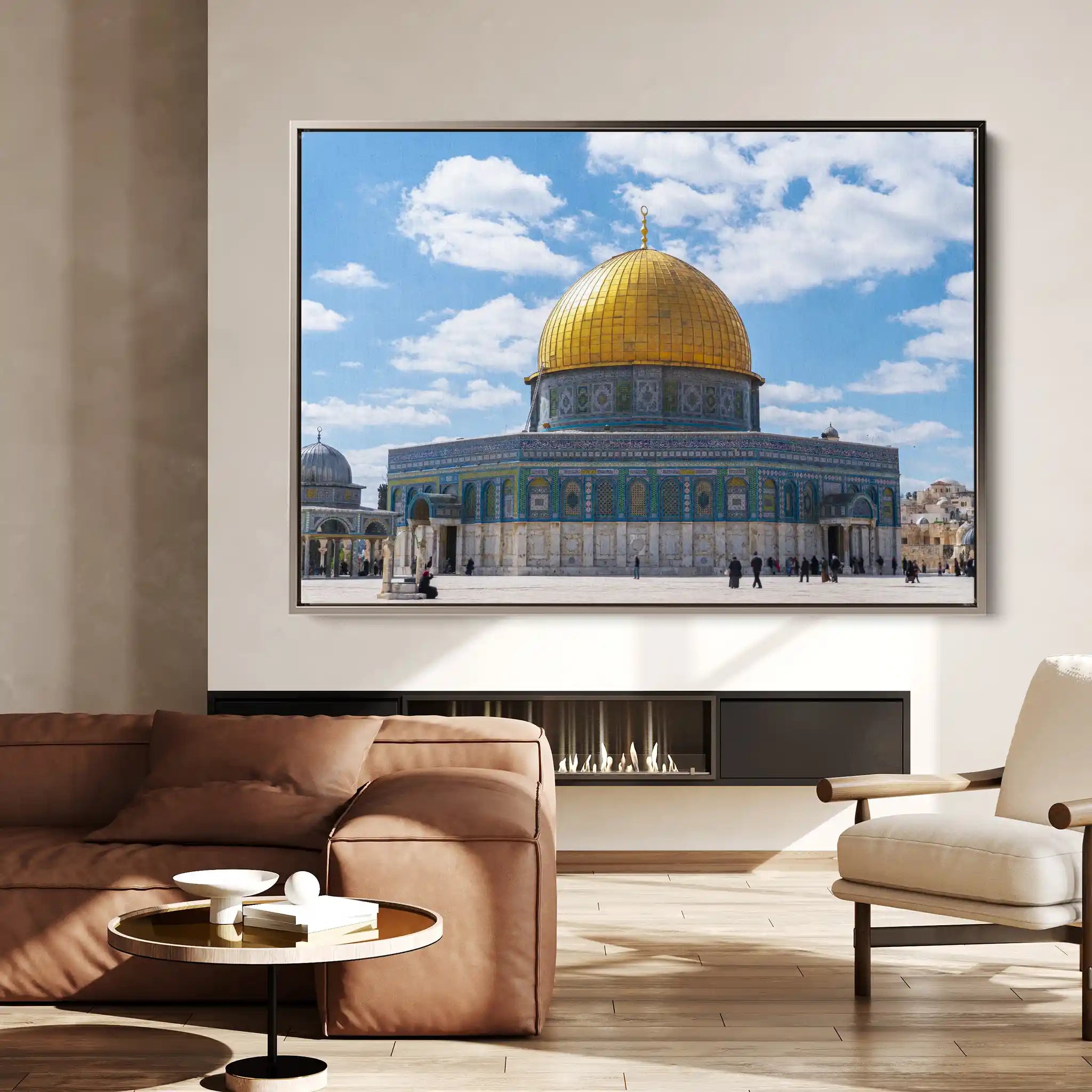 Palestine 068 Canvas Art 60 x 40 cm / Black