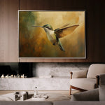 Animals 069 Canvas Art 60 x 40 cm / Black