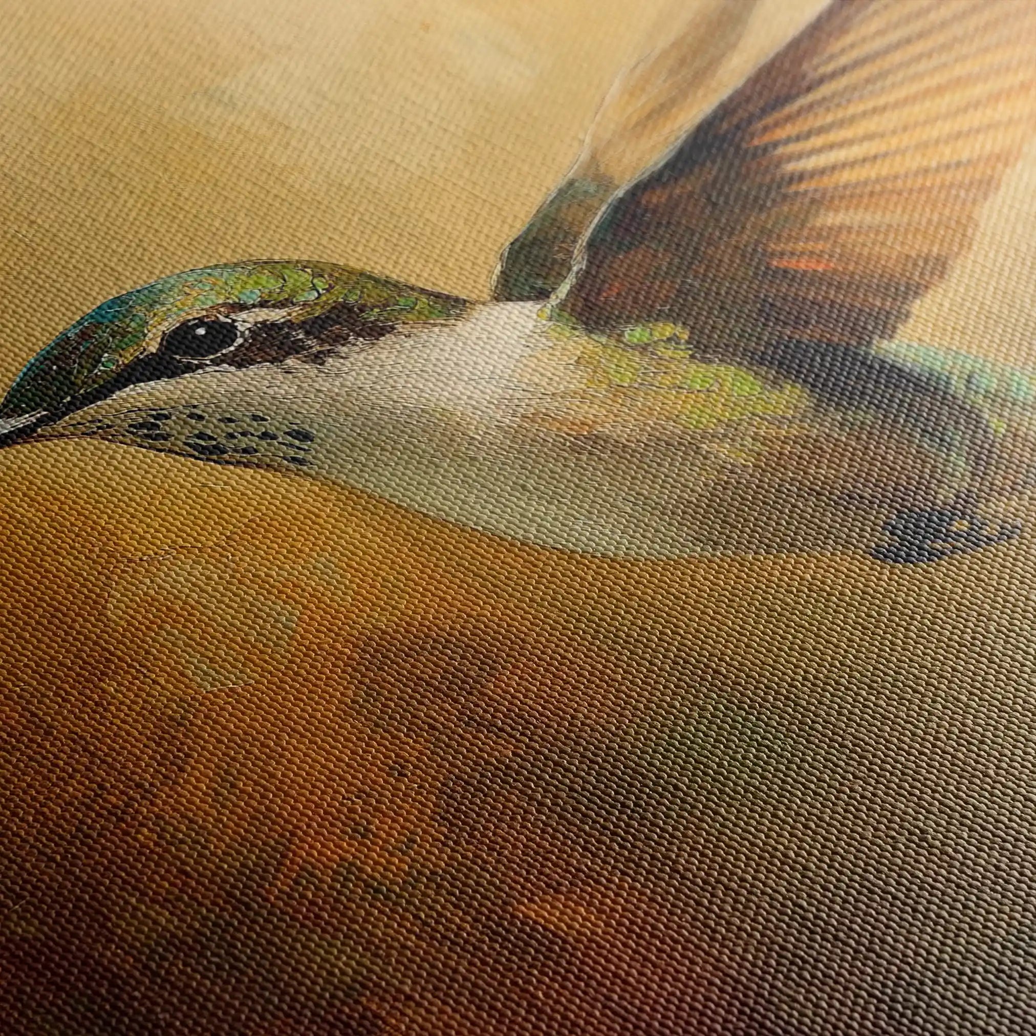 Animals 069 Canvas Art 60 x 40 cm / Black